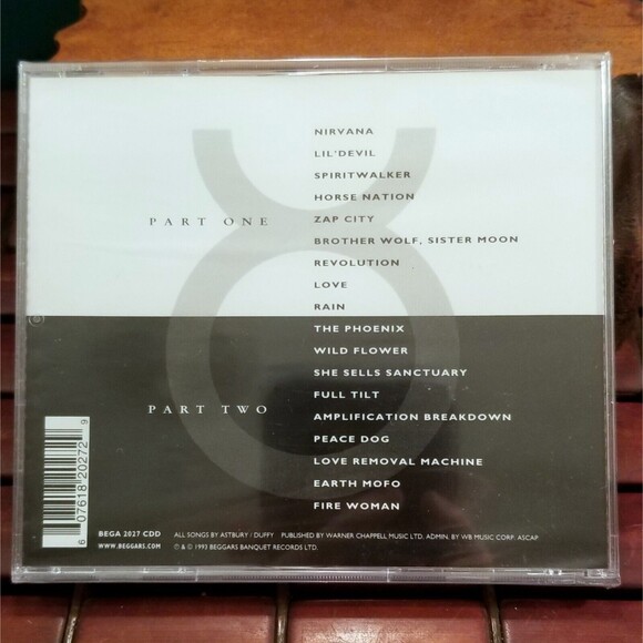 The Cult: Live Marquee London MCMXCI CD NEW Sealed - Picture 2 of 2